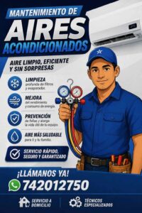 Mantenimiento de aires acondicionados