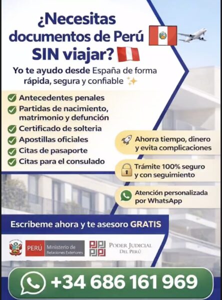 Documentos de Perú Sin viajar