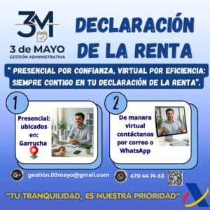 3M declaración de la renta
