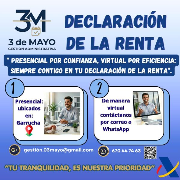 3M declaración de la renta