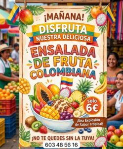 Ensalada de fruta Colombiana