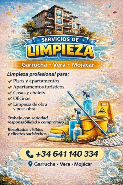 Servicios de limpieza