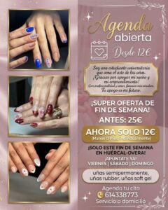 Uñas semipermanente, uñas rubber, soft gel