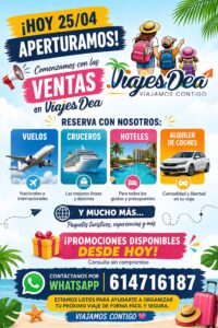 Venta de viajes - Dea